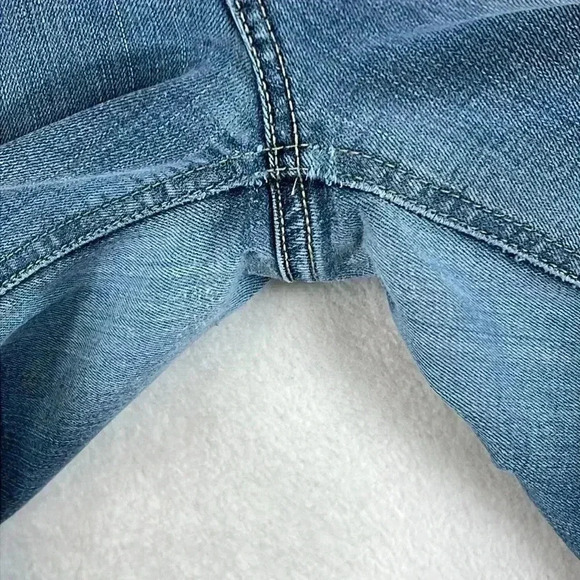 Kancan Ollie Jeans Sz 9/28 High Rise Ankle Skinny Buttonfly Raw Edge Hem KC8568D - Picture 10 of 14